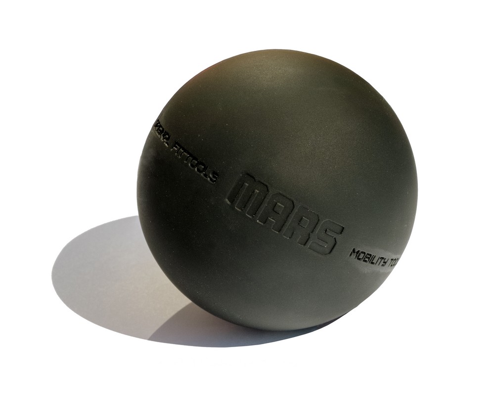 Мяч для МФР d9 см одинарный Original Fit.Tools FT-MARS-BLACK черный,  - купить со скидкой