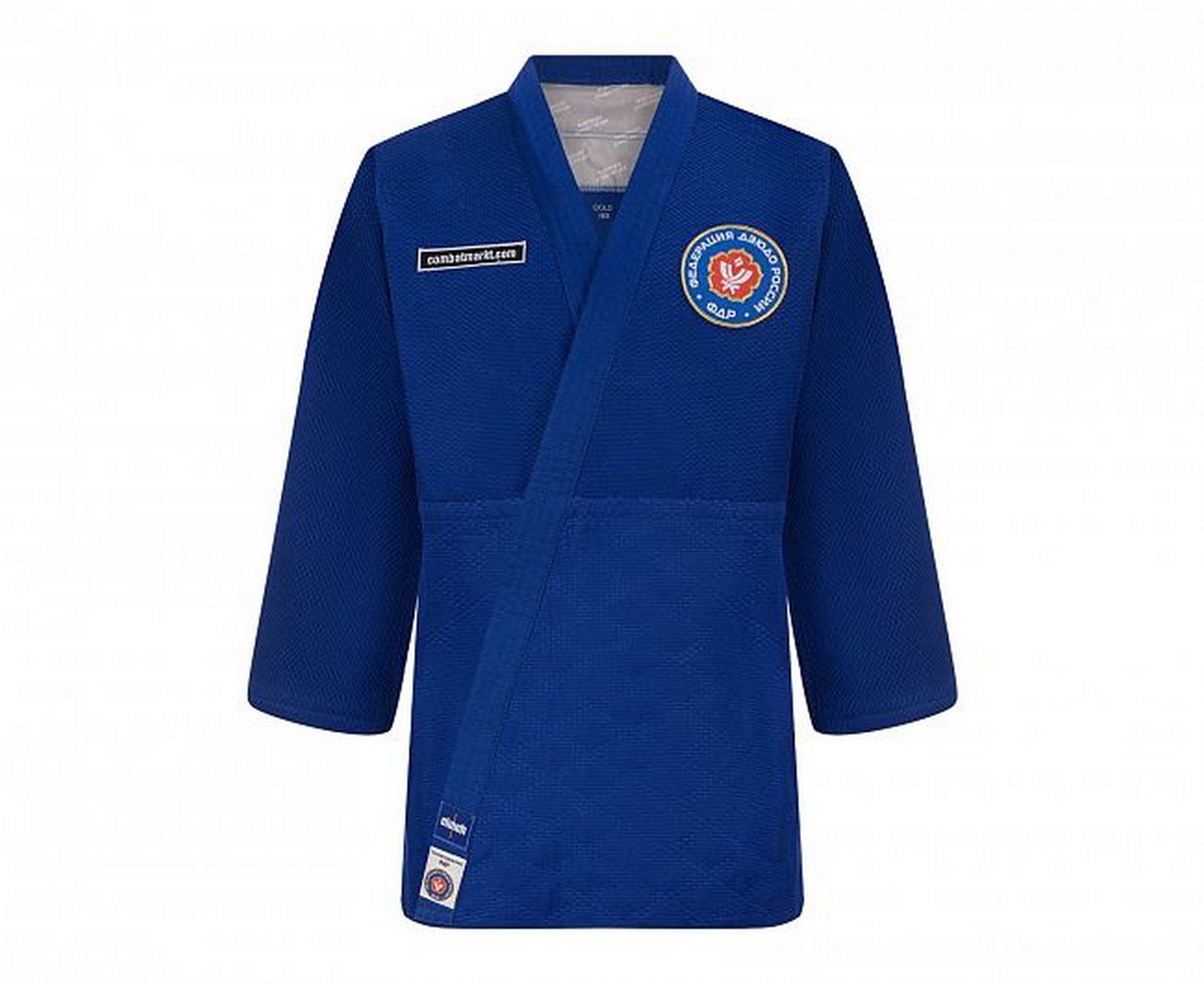 Кимоно для дзюдо Clinch Judo Gold FDR C777 синий 2000_1634