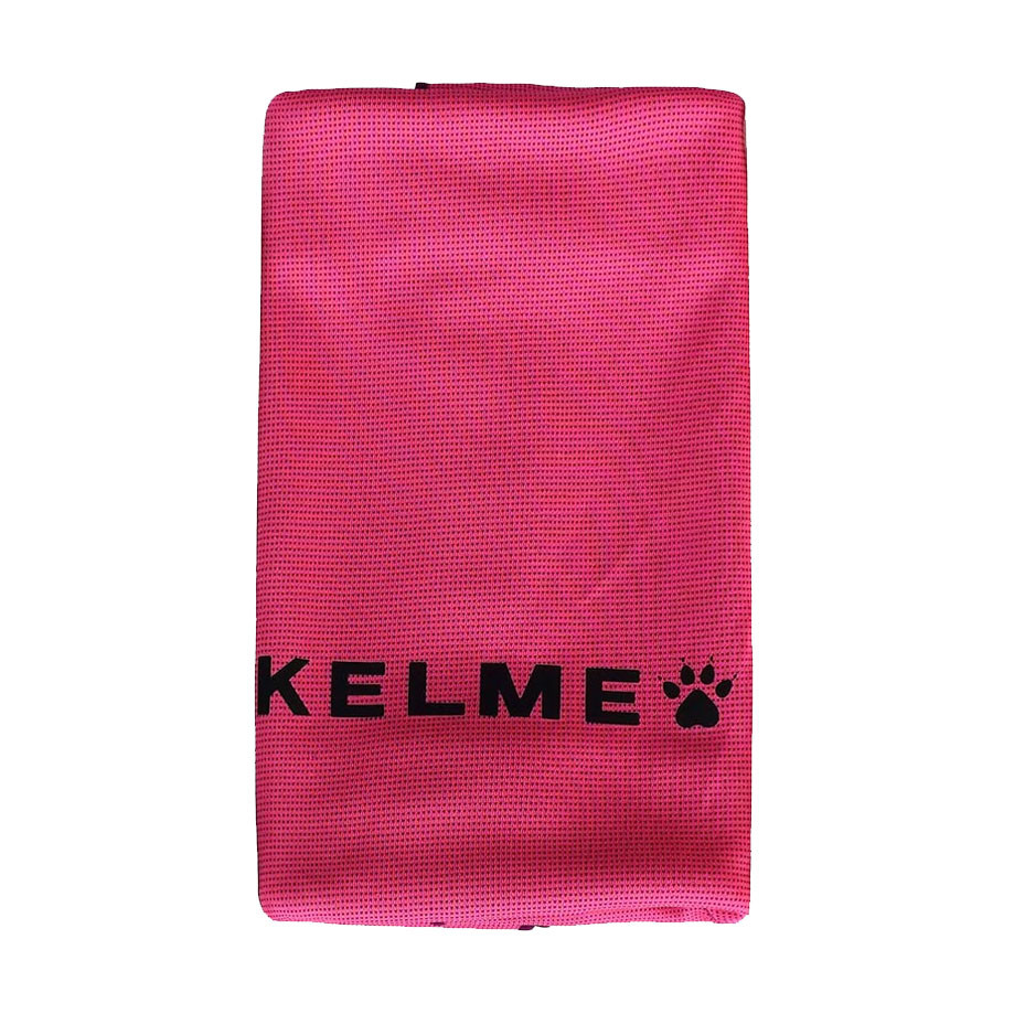 фото Полотенце kelme sports towel k044-602, 30*110см,100% полиэстер, розовый