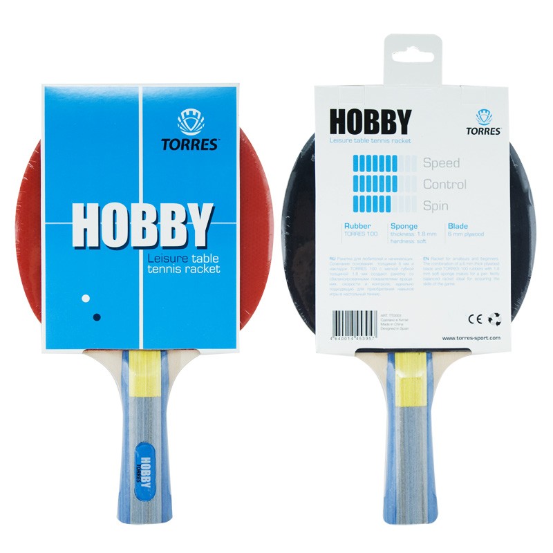 Купить Ракетка для настольного тенниса Torres Hobby TT0003,