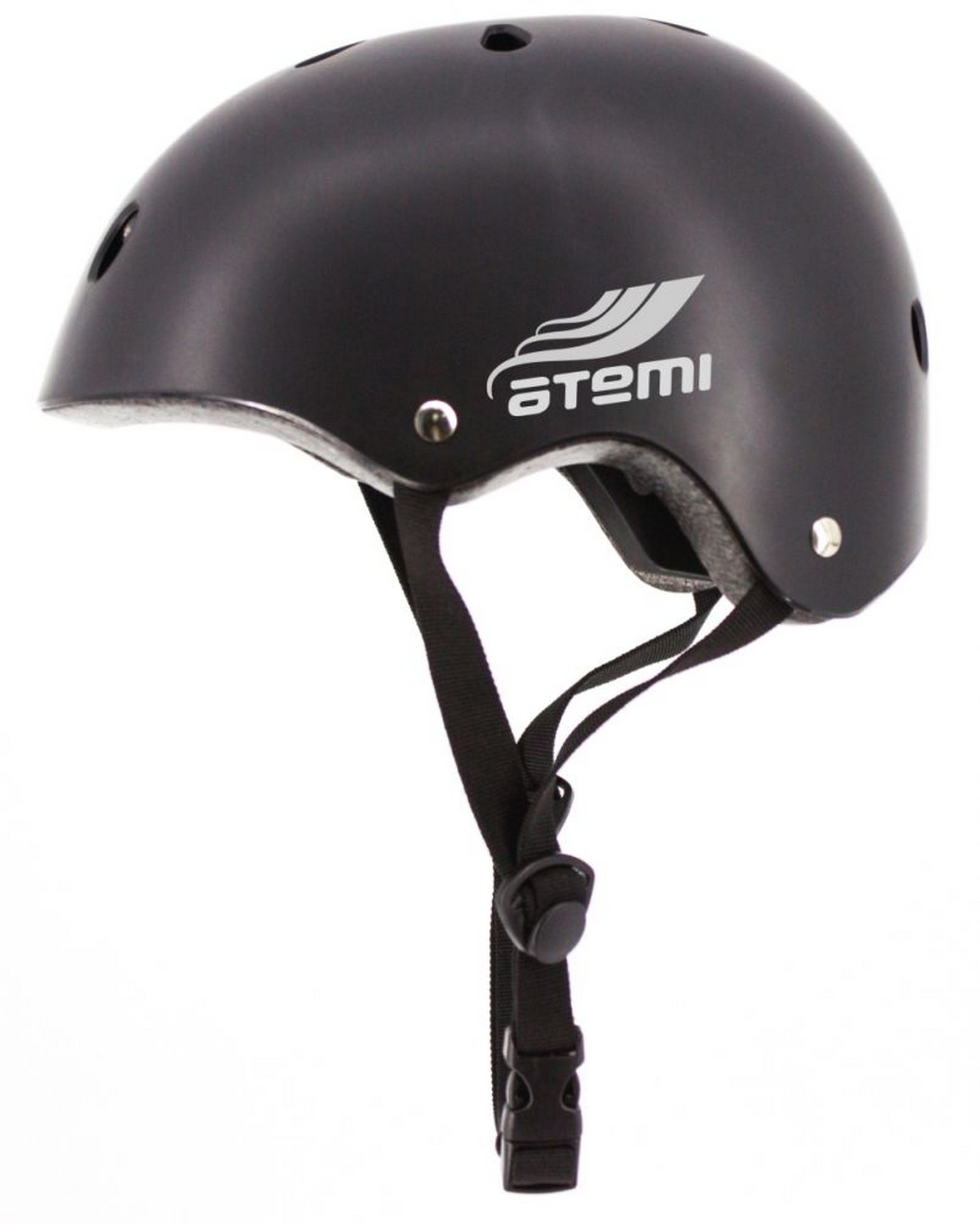 Шлем защитный подростковый Atemi размер окруж (52-56 см), М (8-15 лет) AH07BM черный
