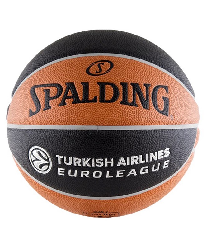 фото Баскетбольный мяч spalding euroleague offical tf-1000 №7 (74-538z)