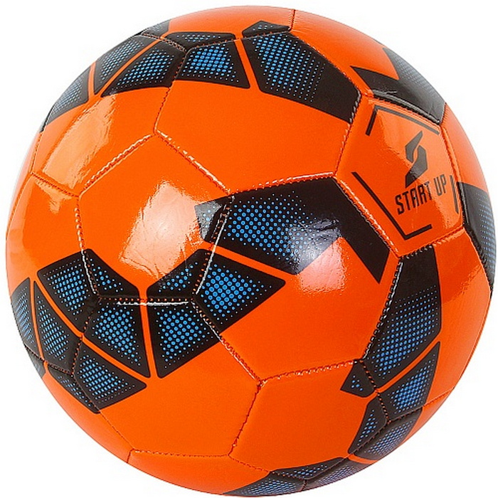 Купить Мяч футбольный для отдыха Start Up E5131 оранж/черный р.5,