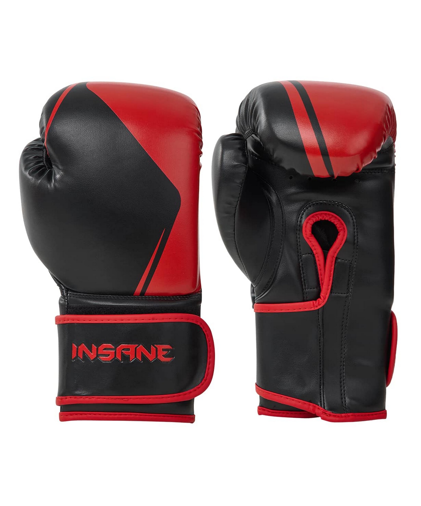 Перчатки боксерские Insane Montu ПУ, 8 oz, красный