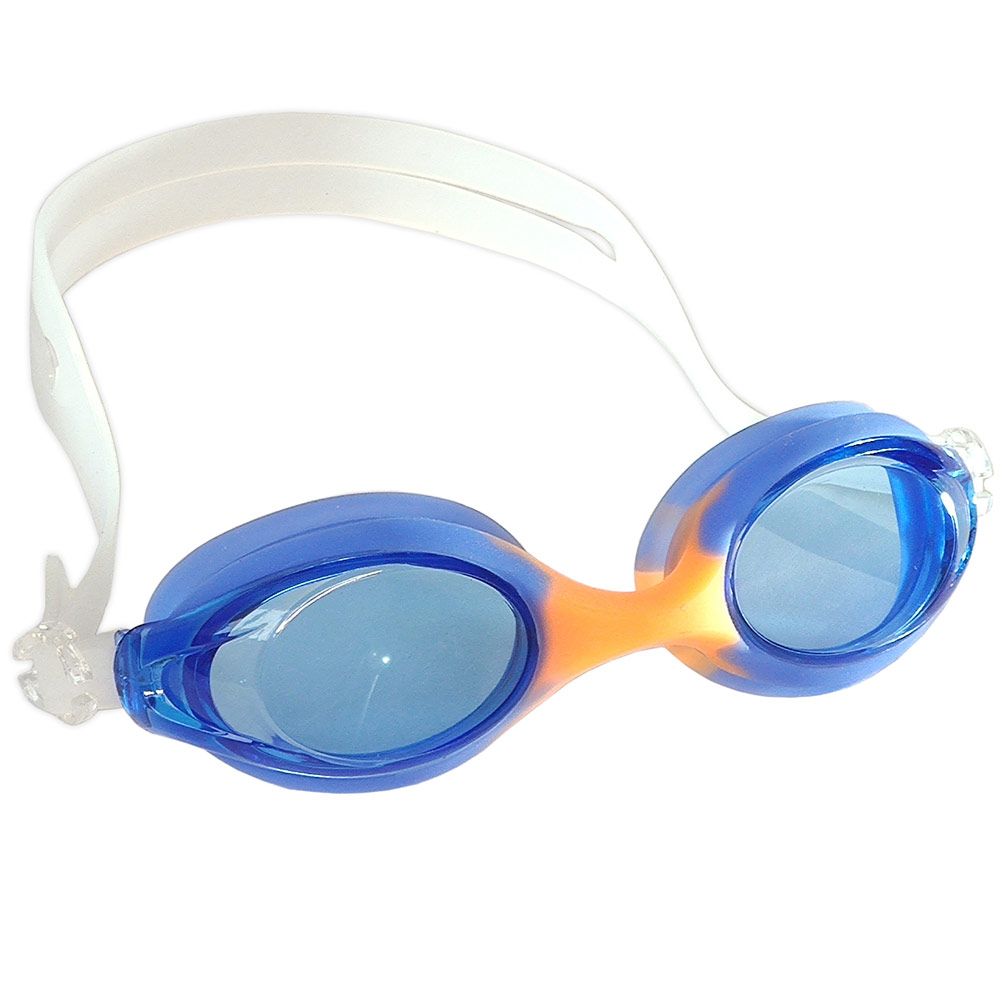 Купить Очки для плавания взрослые (сине-оранжевые) Sportex E33126-2,