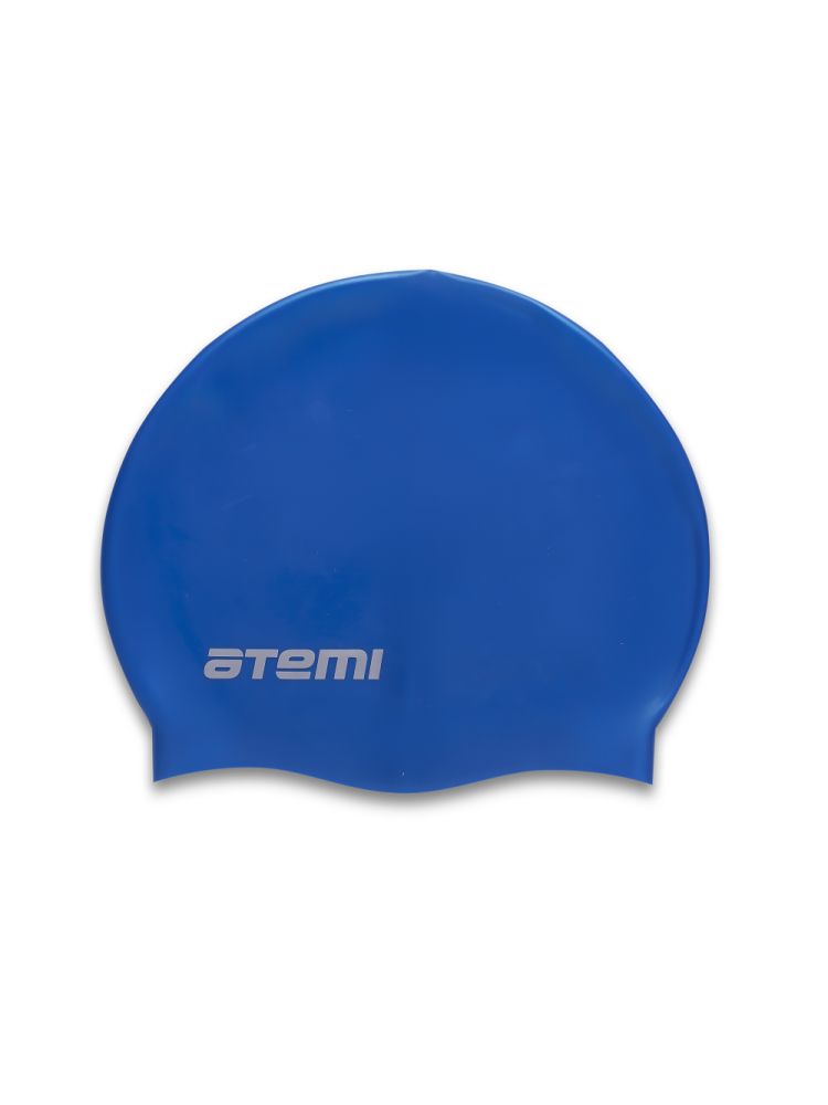 фото Шапочка для плавания atemi sc302 силикон, синий