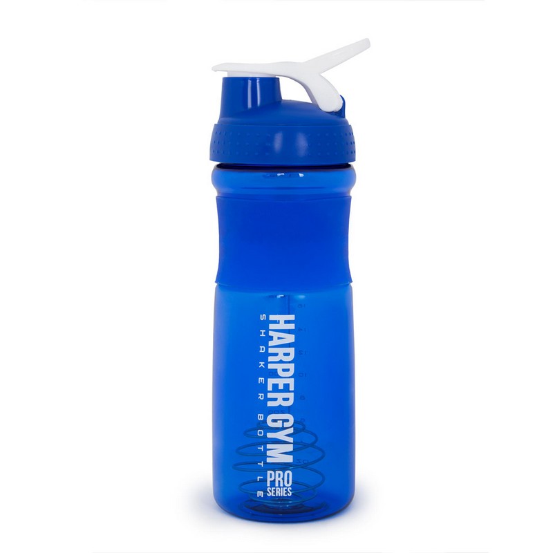 Шейкер Harper Gym Shaker Bottle S19 с венчиком 700мл синий