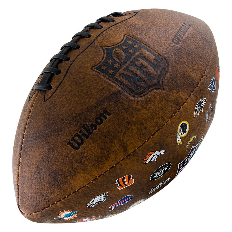 фото Мяч для американского футбола wilson nfl 32 team logo wtf1758xbnf32