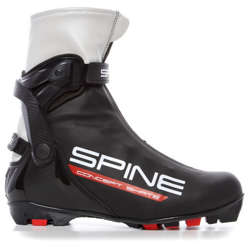Купить Лыжные ботинки Spine NNN Concept Skate 296-22 черныйкрасный,