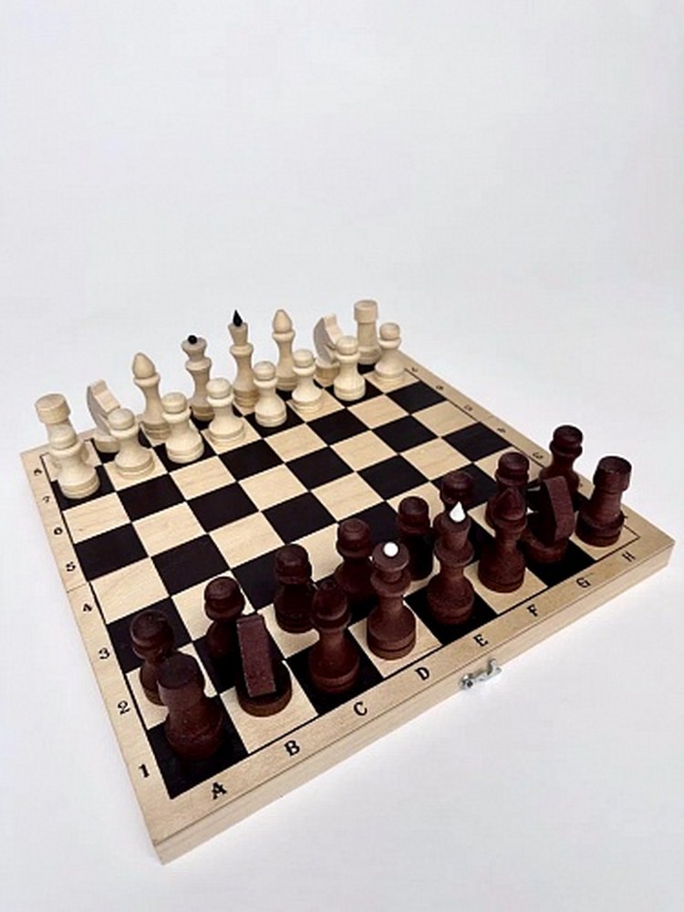 Шахматы обиходные парафинированные с доской 29x14,5x3,8 750_1000