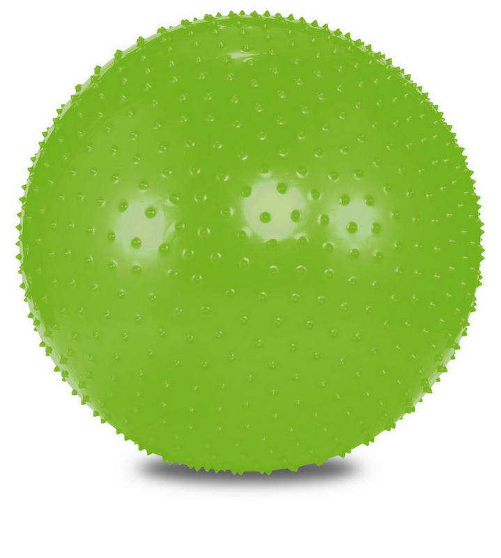 Купить Мяч массажный 55 см, без насоса 1855LW салатовый, NoBrand