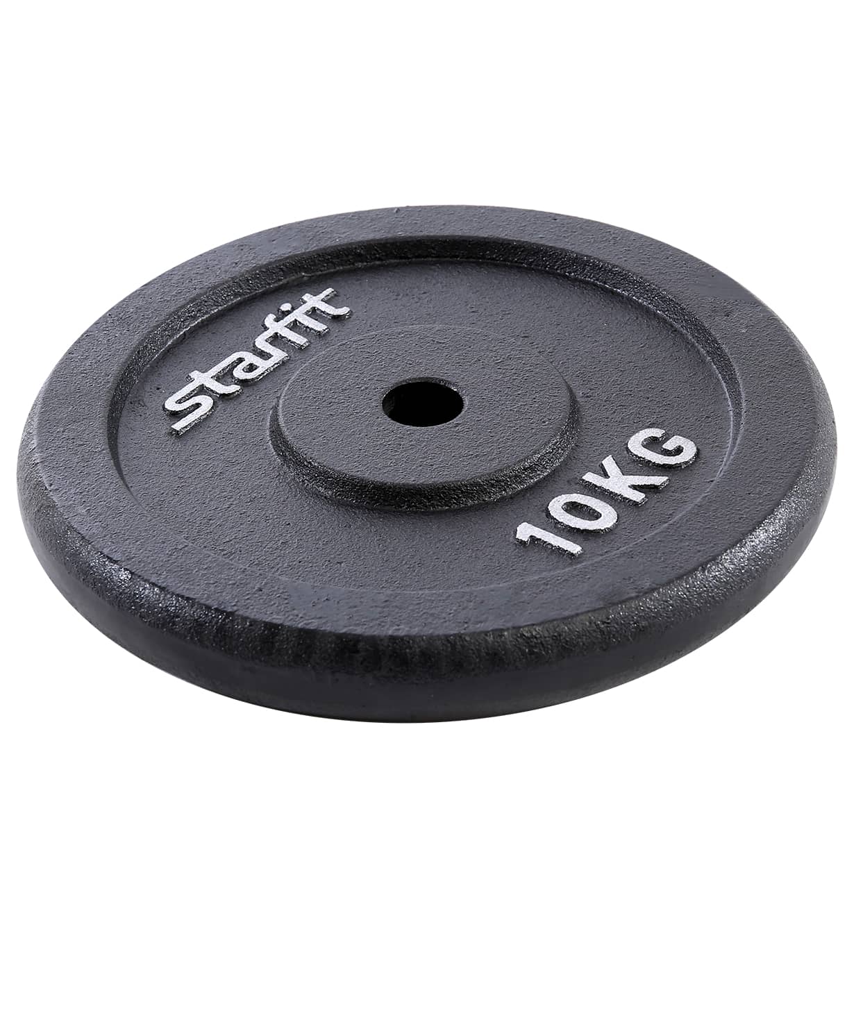 

Диск чугунный Star Fit BB-204 10 кг, d=26 мм, черный