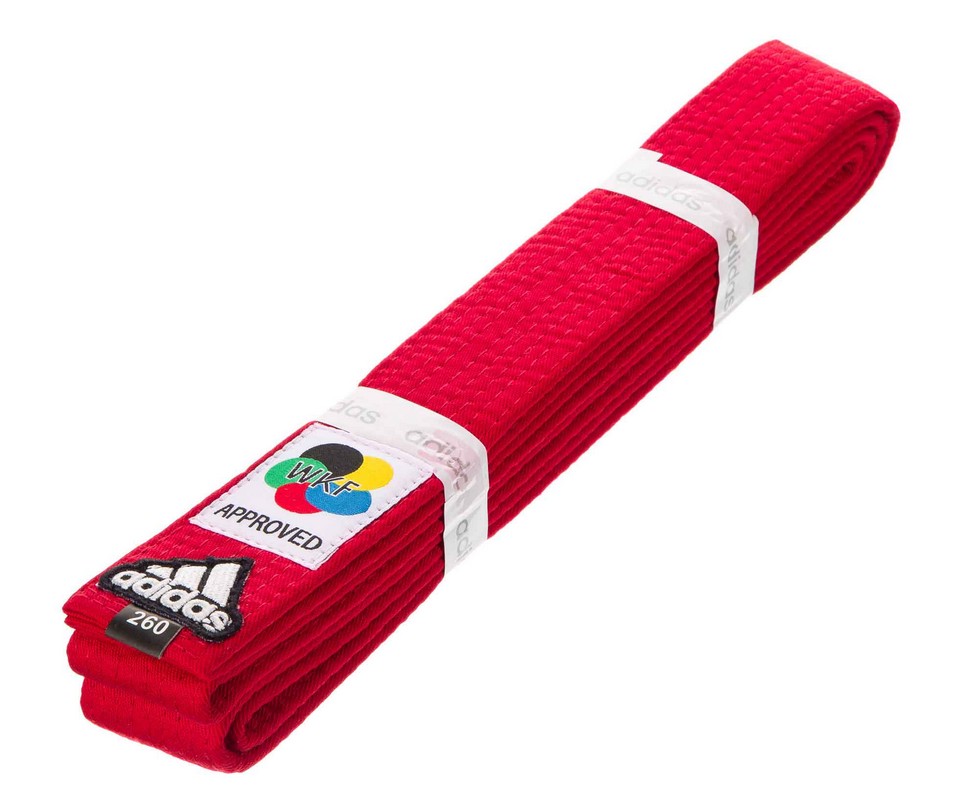 

Пояс для карате Adidas Elite WKF 260см adiB242K красный