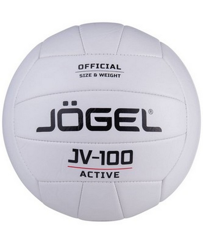 Купить Мяч волейбольный Jögel JV-100 р.5, белый,