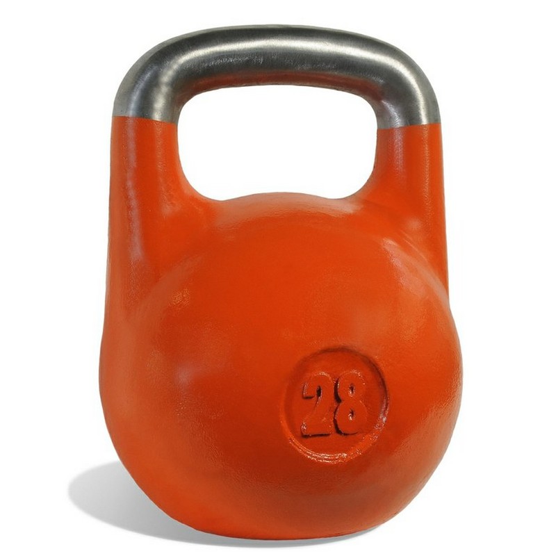 Купить Гиря чемпионская Iron King 28 кг оранжевая,