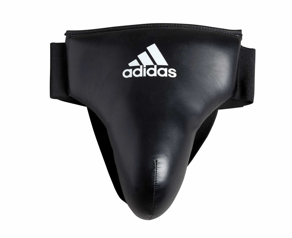 фото Защита паха adidas anatomical groin guard черная мужская adibp05