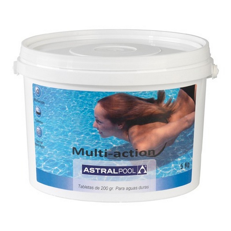 Купить Мультихлор для жесткой воды таблетки 200 г (0391) Astralpool 40936 5 кг,