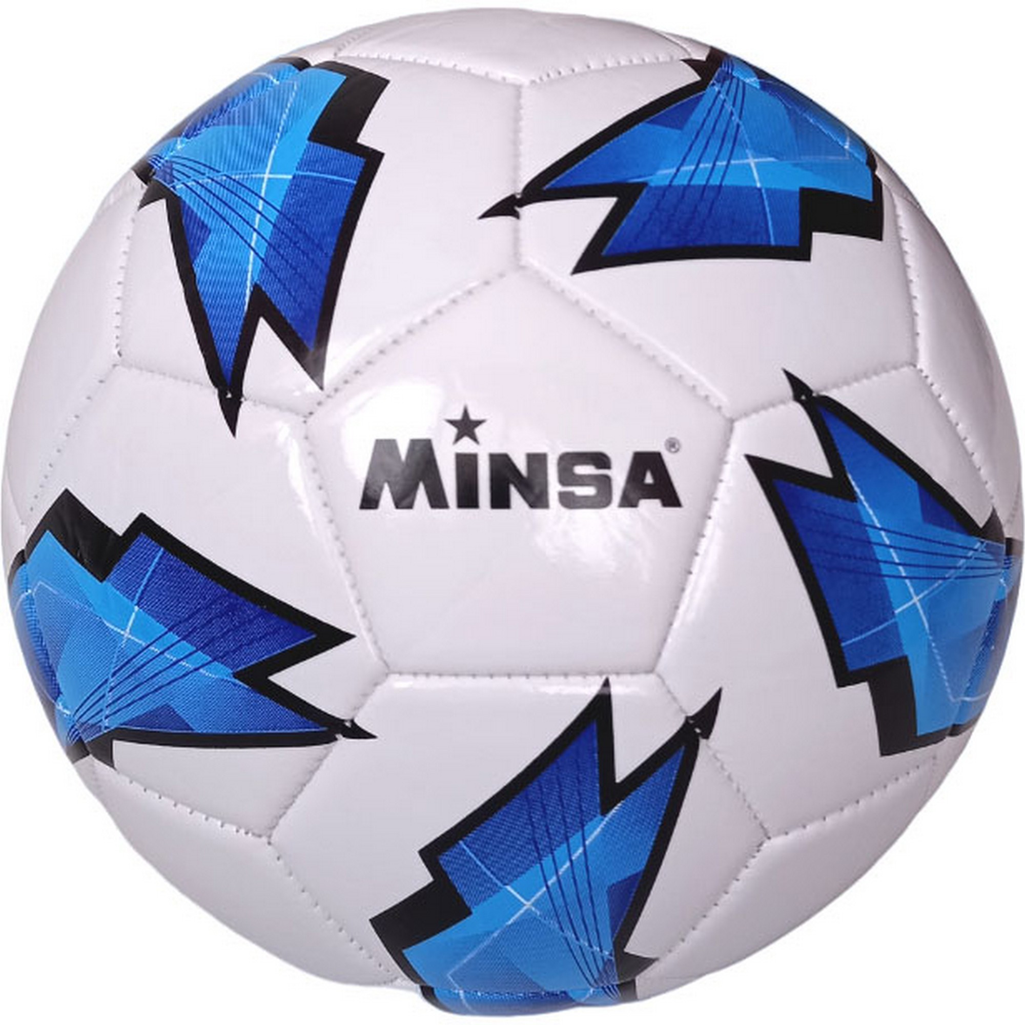 Мяч футбольный Minsa B5-9073-3 р.5 - фото 1