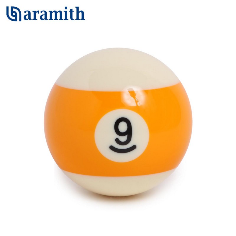 Шар Aramith Premier Pool №9 ?57,2мм - фото 1