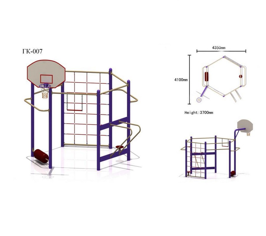 фото Игровой спортивный комплекс hercules гк-07