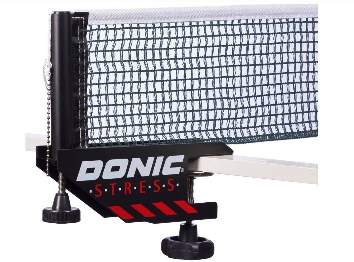 фото Сетка для настольного тенниса donic stress 410211-bg черный с зеленым