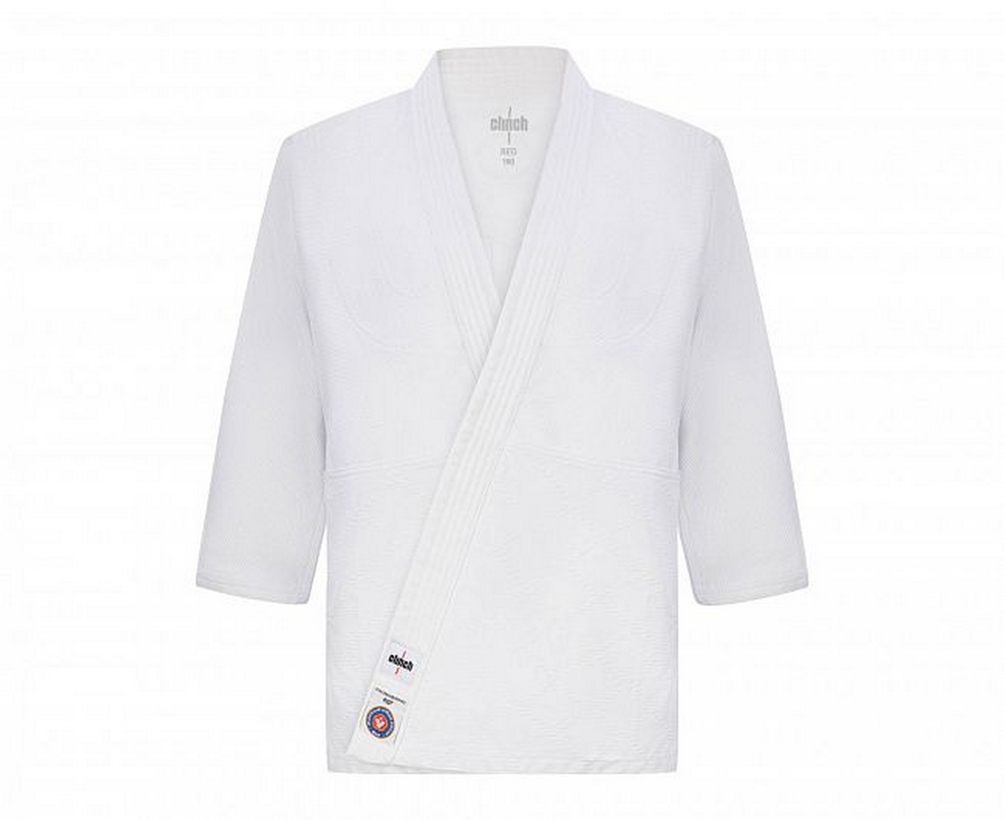 Кимоно для дзюдо Clinch Judo Red FDR C555 белый 2000_1634
