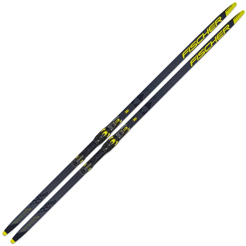 фото Лыжи беговые fischer speedmax 3d cl 902 plus medium ifp wax n07519 (черно/желтый)