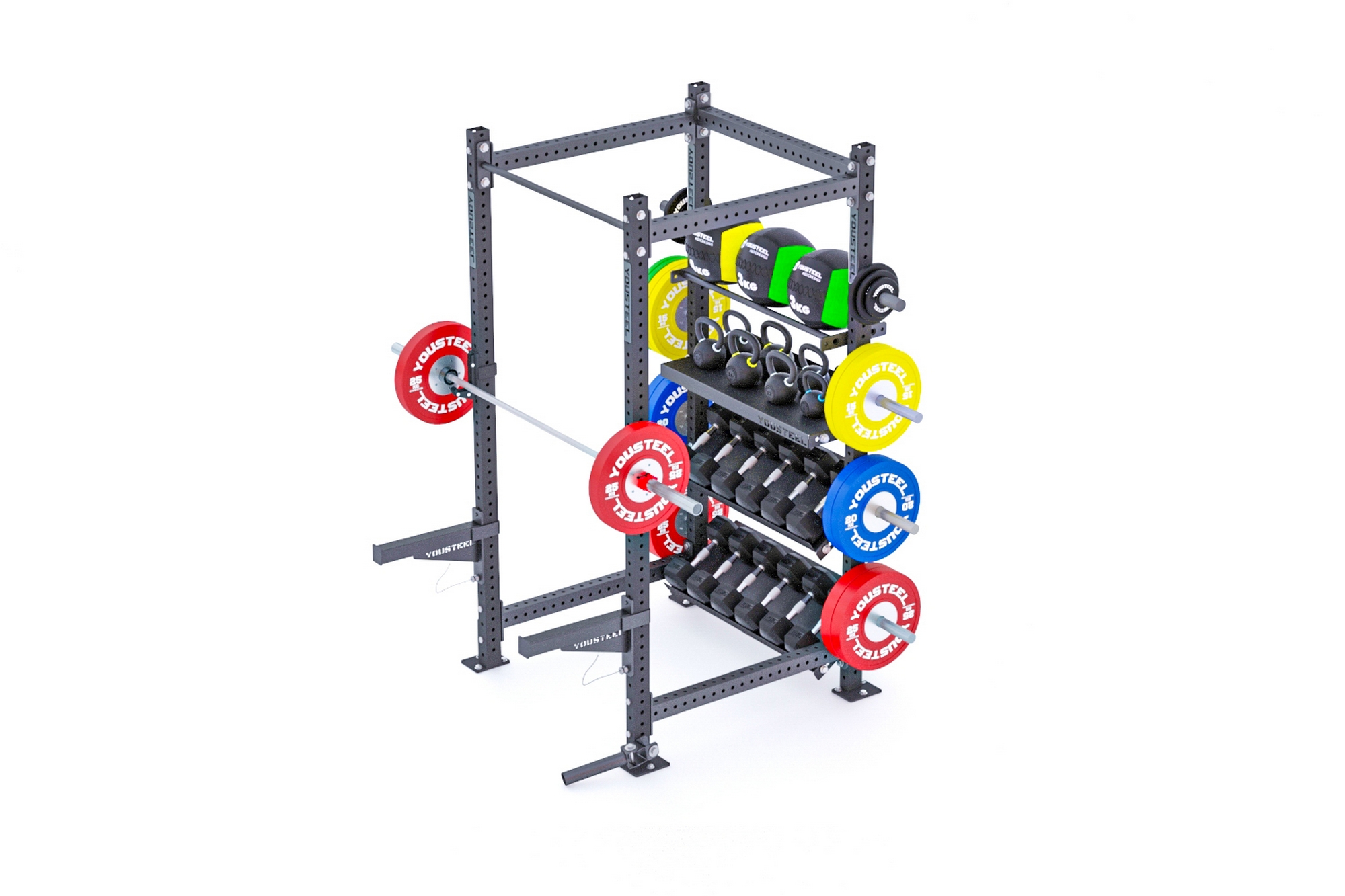 Силовая рама YouSteel SINGLE RACK PLATE 3 2000_1333