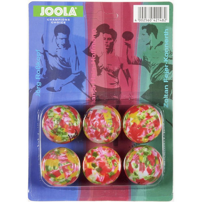 Мячи для настольного тенниса Joola Multicolor 42148 - фото 1