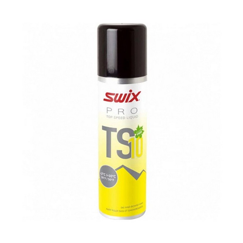 фото Парафин углеводородный, жидкий swix ts10 yellow (+2°с +10°с) 50 ml ts10l-12