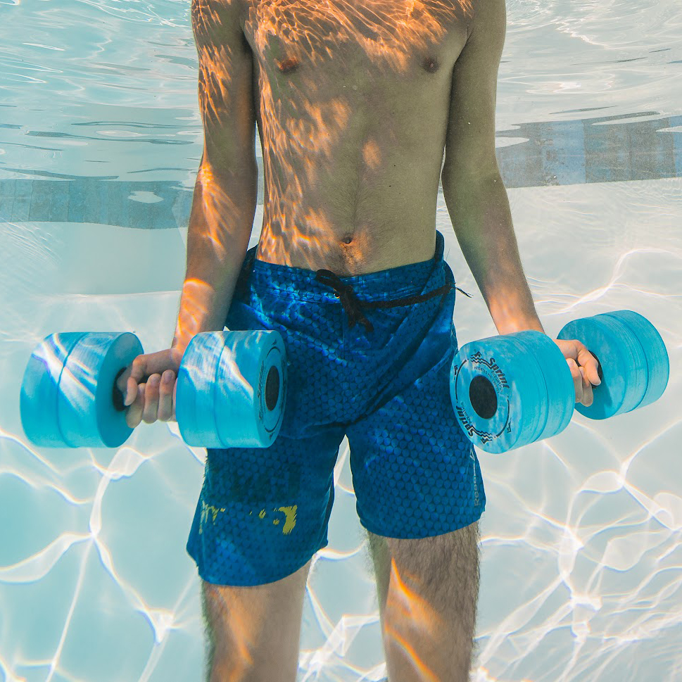 Гантели для аква-аэробики Sprint Aquatics Sprint Bells, минимальное сопротивление 729 969_969