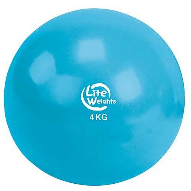 Медбол Lite Weights 4кг 1704LW, голубой 800_800
