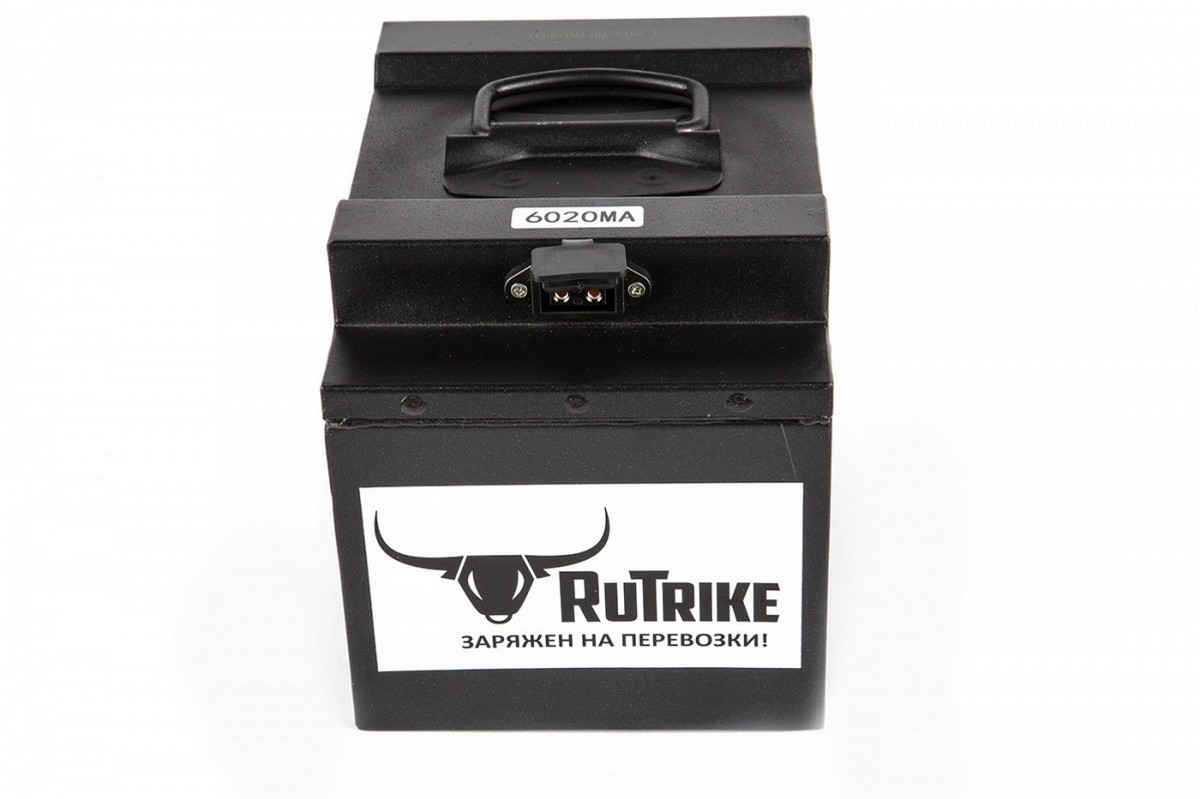 

Литиевый тяговый аккумулятор RuTrike (18650 MnCoNi) 60V20A/H