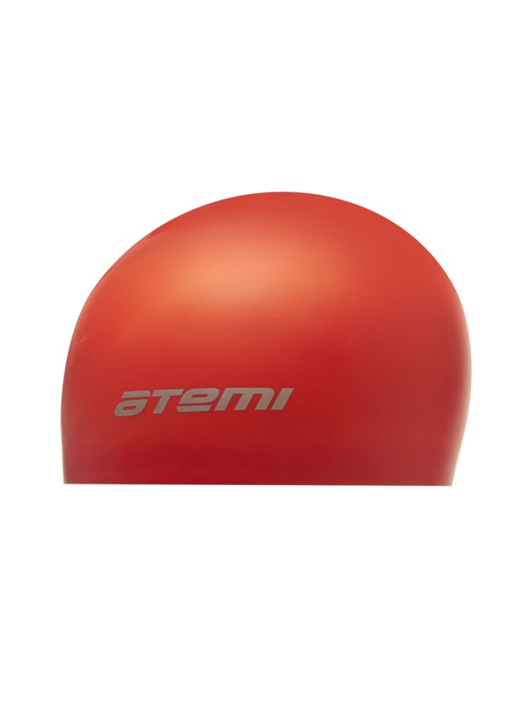 Шапочка для плавания Atemi силикон, красная, SC309