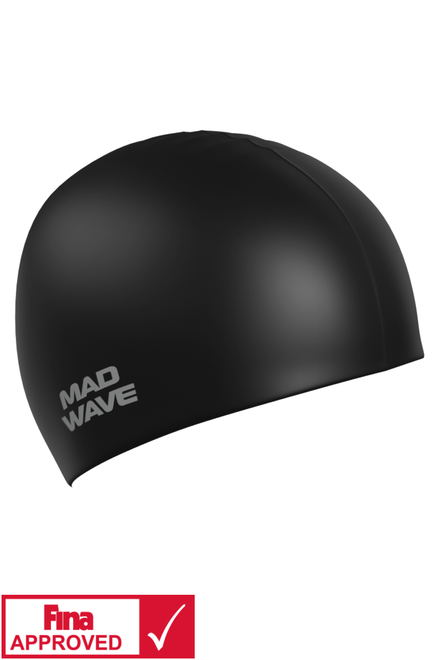 Силиконовая шапочка Mad Wave Intensive Silicone Solid M0535 01 0 01W