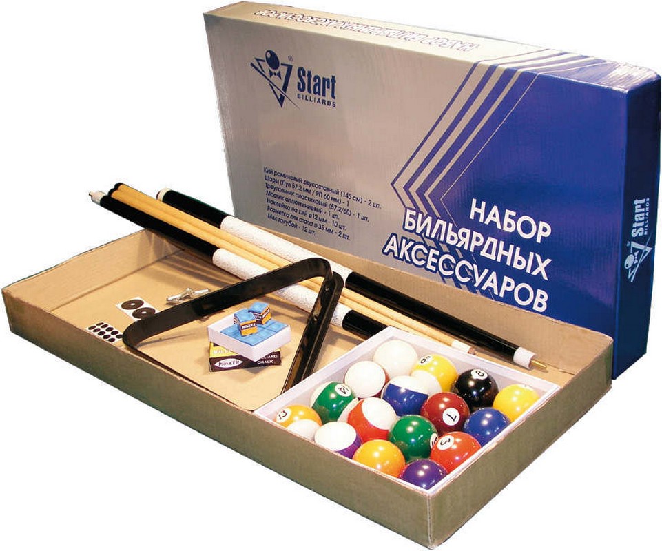

Комплект аксессуаров для игры в пул Start Line 799500