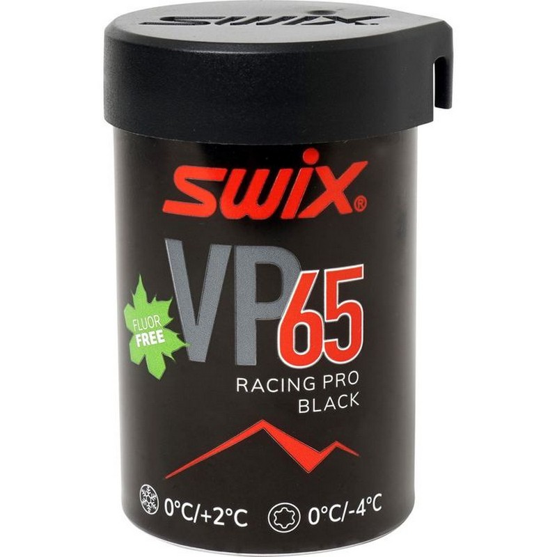 Купить Мазь держания Swix VP65 Pro Black/Red (0°С +2°С/0°С -4°С) 45 г.,