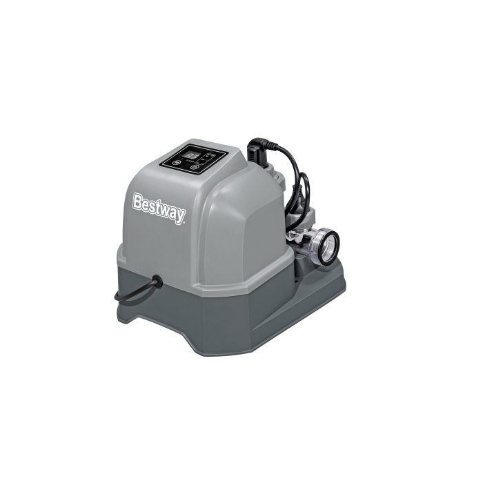 

Хлоргенератор для бассейнов от 26498л, мин. поток 1249л/ч, хлор 6 г/ч Bestway 58678