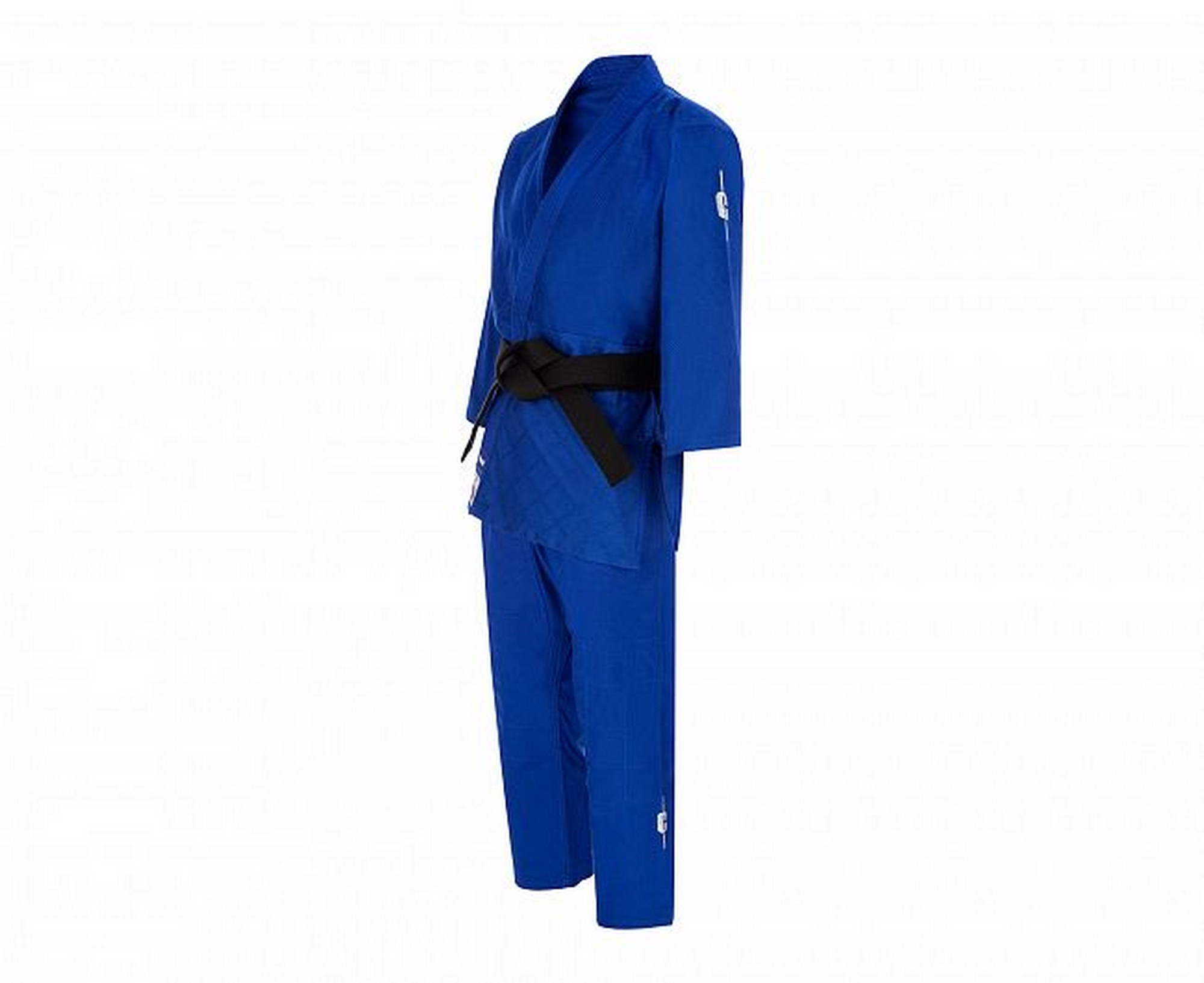 Кимоно для дзюдо подростковое Clinch Judo Silver FDR C333 синий 2000_1634