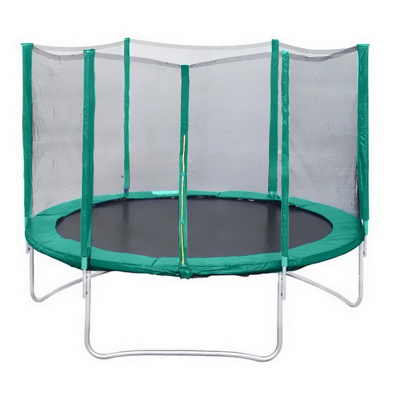 фото Батут trampoline 12ft 370 см с защитной сеткой