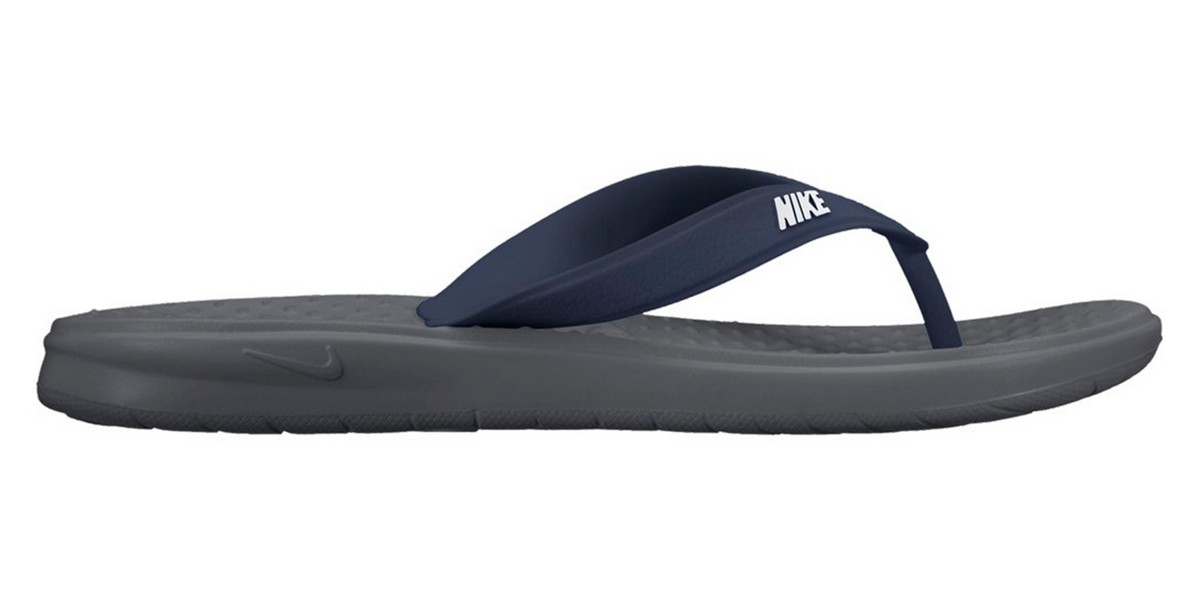 

Сланцы мужские Nike Solay Thong 882690-001, син/сер.