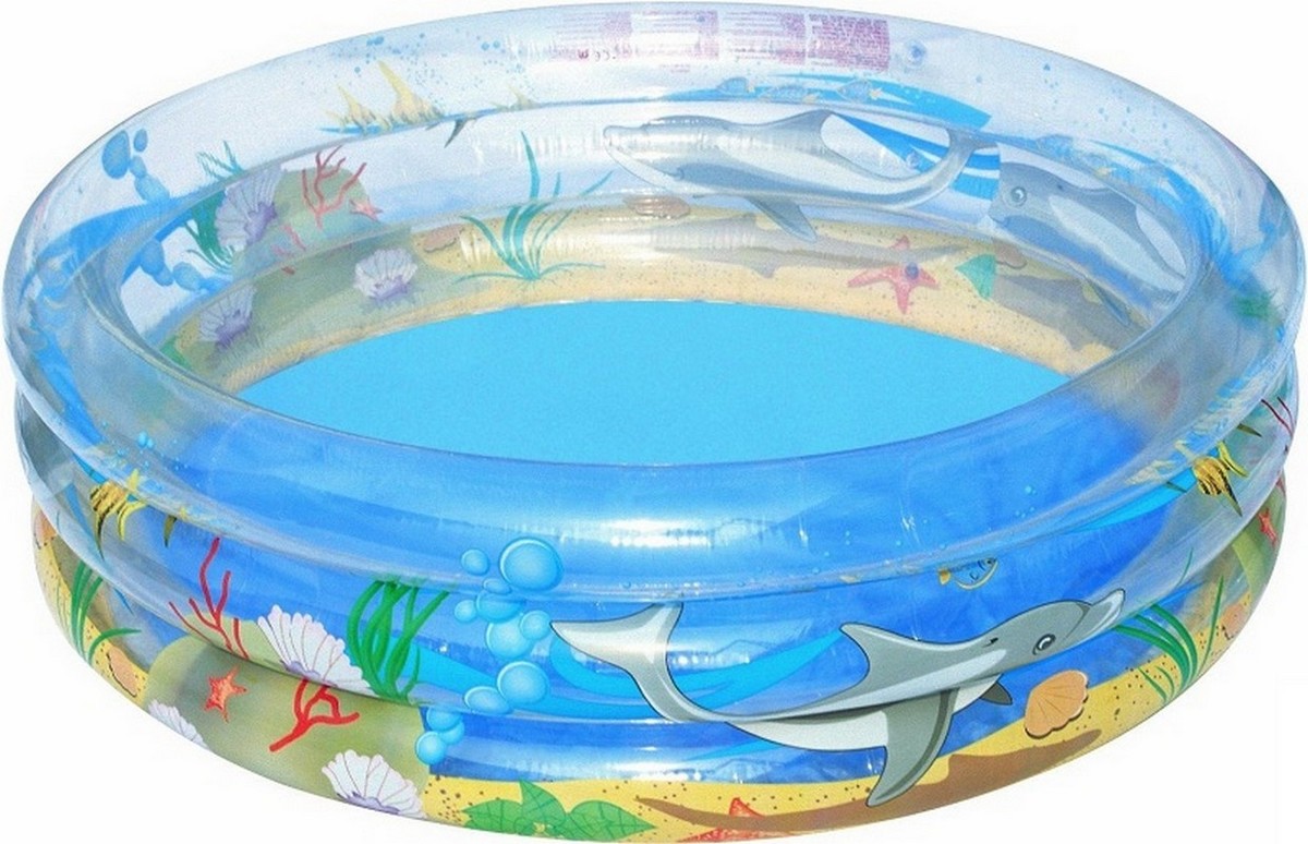 Купить Детский надувной бассейн 170x53см Bestway Морская жизнь 51048,