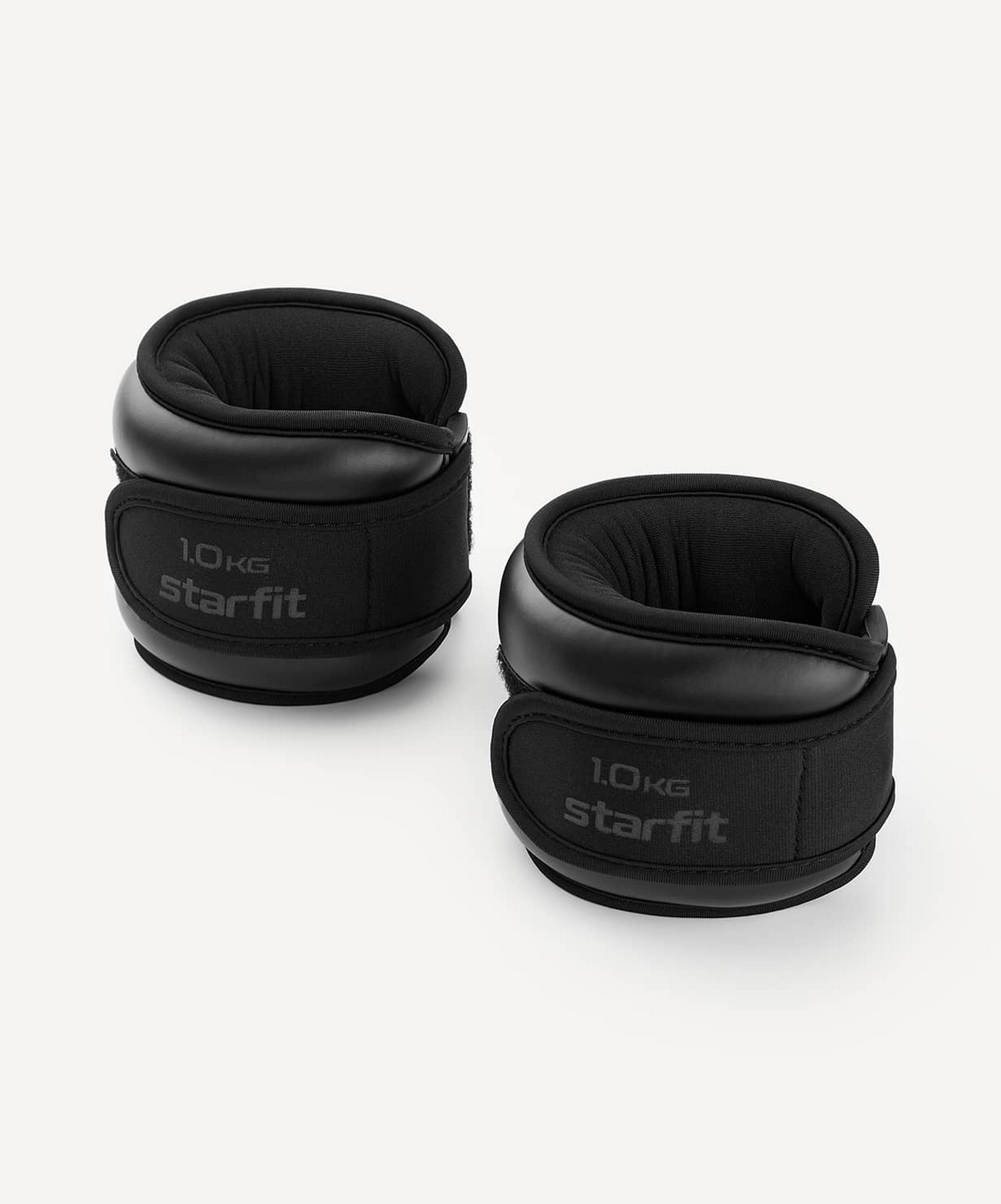 Утяжелители 1кг Star Fit WT-701 черный 1663_2000