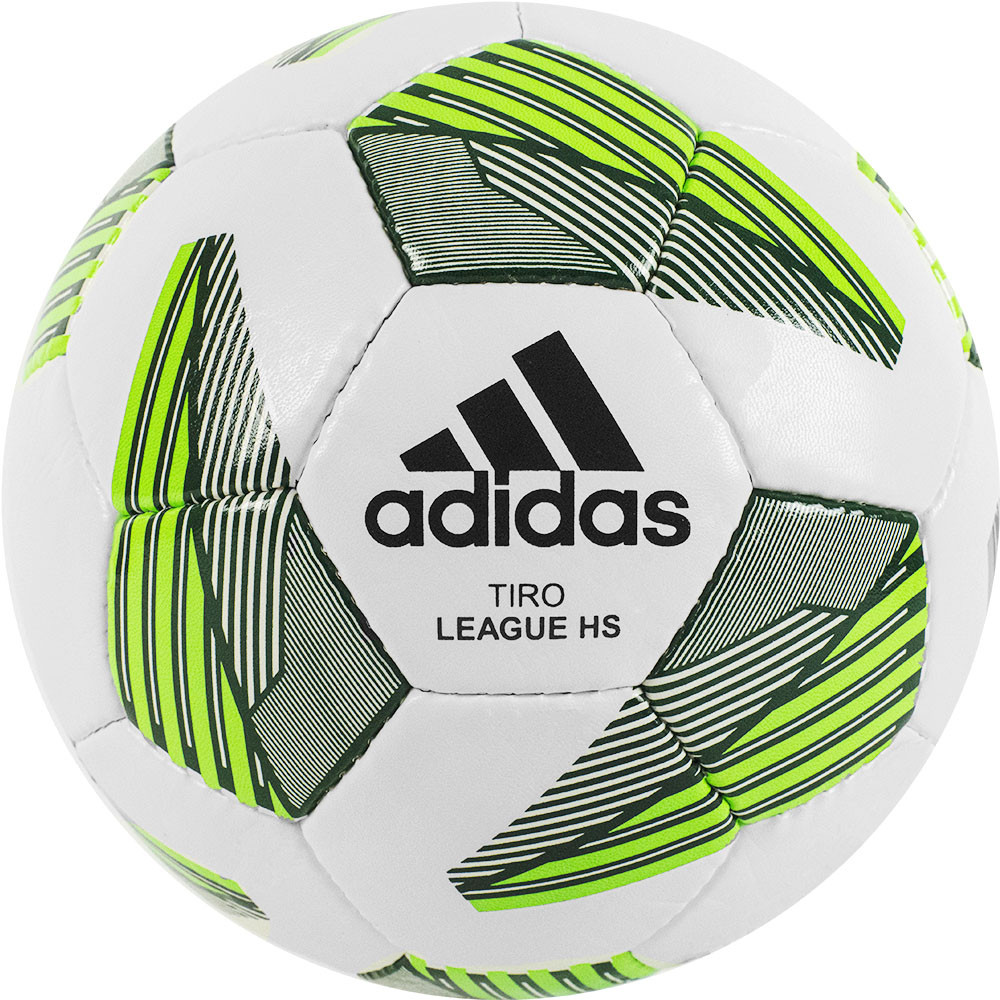 Мяч футбольный Adidas Tiro Match League HS FS0368, р.4, бело-зеленый