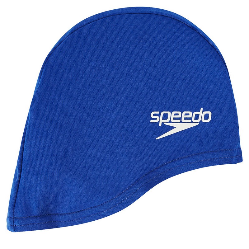 Купить Шапочка для плавания Speedo Polyester Cap Jr 8-710110309 синий,