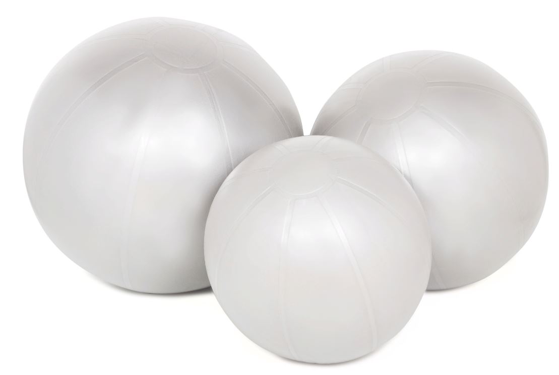 Гимнастический мяч BenCarFitness TS-7701/55, d-55 см, металлик