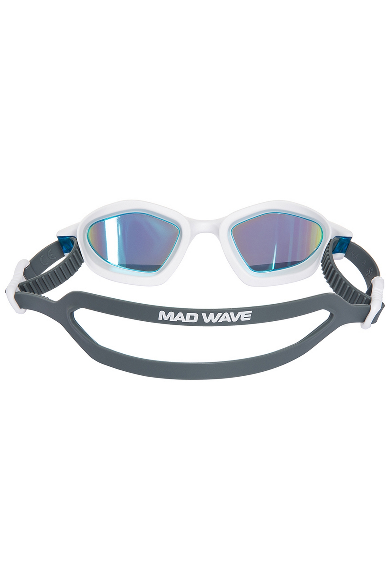 Очки для плавания Mad Wave Viper rainbow M0424 22 0 02W Белый 1333_2000