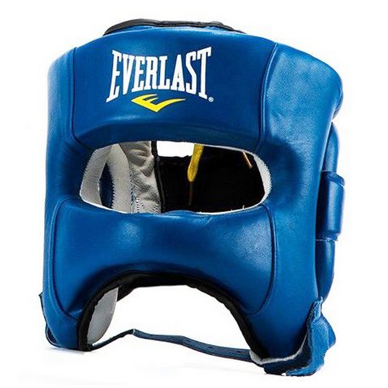 фото Шлем everlast elite leather, синий