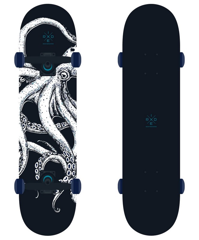 Купить Скейтборд Ridex Octopus 31,65x8,
