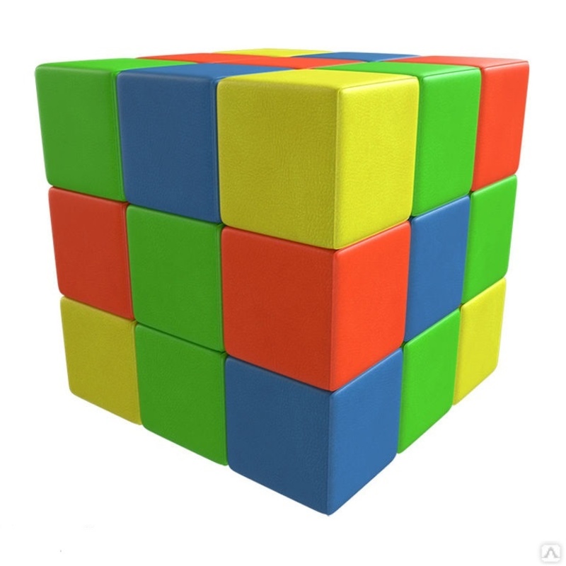 Купить Игровой модуль Конструктор Кубик-Рубик №1 Dinamika ZSO-002877,